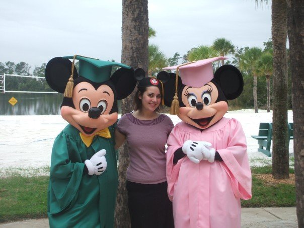 blog author Ashley Labat during her time in the Disney College Program