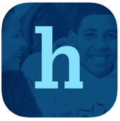 blue schoolmint hero phone app icon