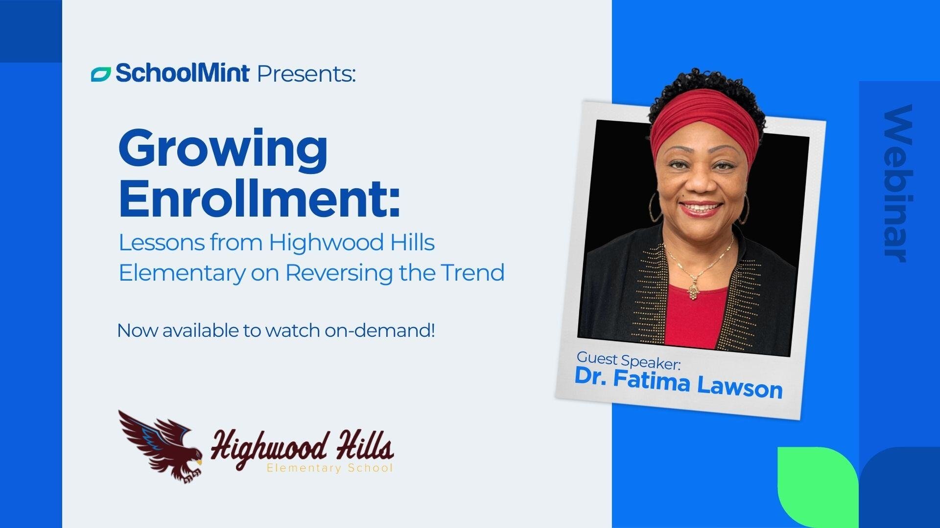 Lessons from Highwood Hills Elementary on Reversing the Trend webinar - social Media